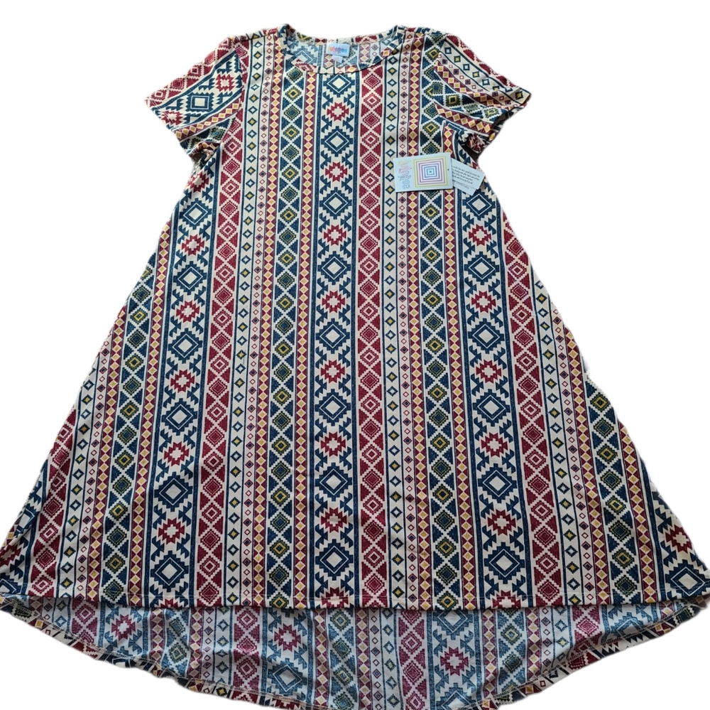 LulaRoe Carly swing dress Tribal print New…